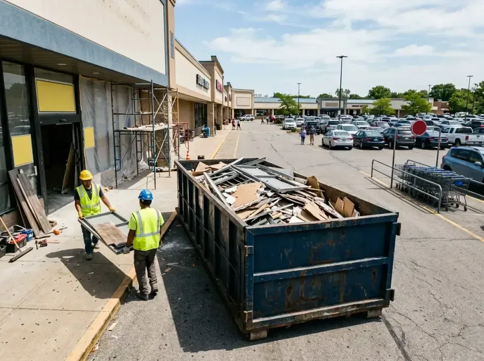 retail-store-renovation-debris-003 — frequently asked questions, Roll-off Dumpster Rentals in Ives Estates, FL